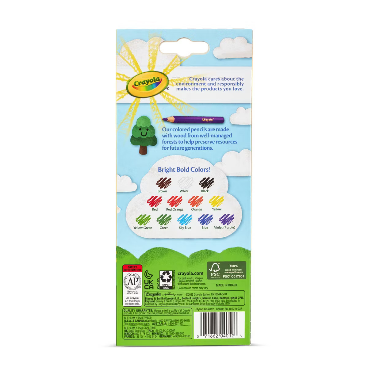 Crayola 12ct Kids Pre-Sharpened Colored Pencils | Target