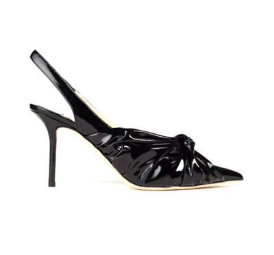 $1049 JIMMY CHOO Annabell Leather Slingback Shoes US7 UK4 EU37 Made in Italy | eBay US