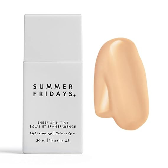 Summer Fridays Sheer Skin Tint - Skin Tint with Hyaluronic Acid - Helps Diminish Uneven Skin Tone... | Amazon (US)