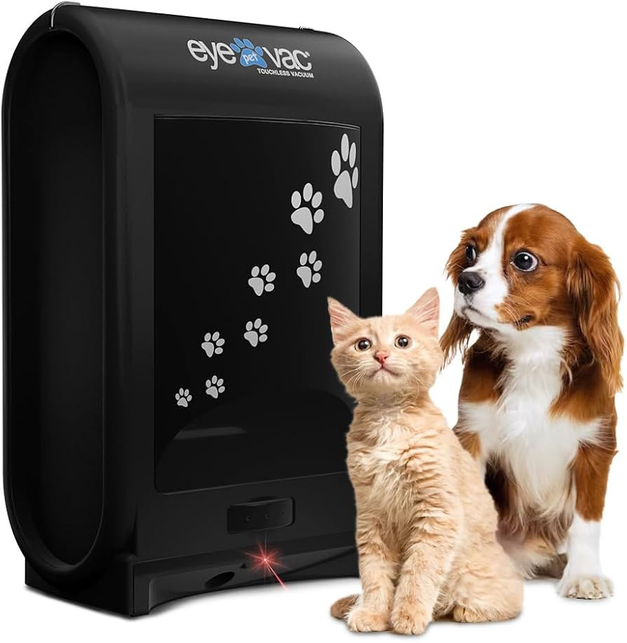 EyeVac Pet Touchless Vacuum Automatic Dustpan - Ultra Fast & Powerful - Great for Sweeping Cat Do... | Amazon (US)
