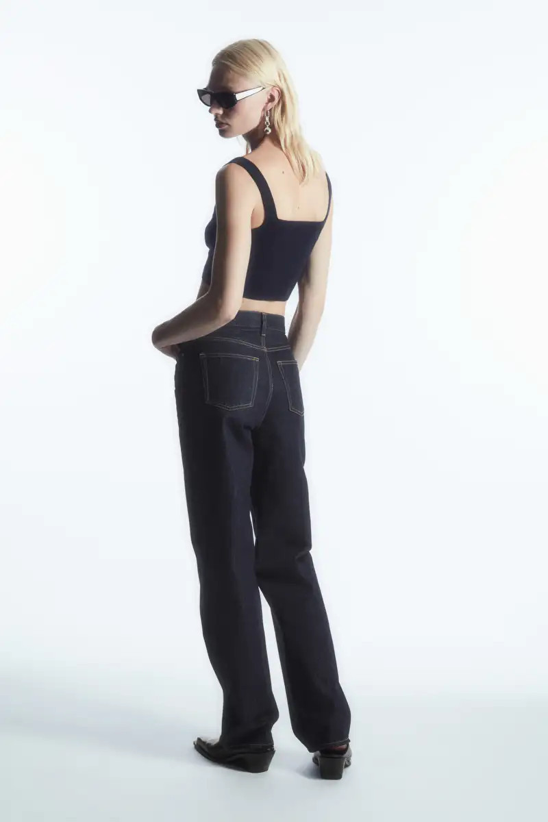 COLUMN JEANS - STRAIGHT - DARK BLUE - COS | COS UK