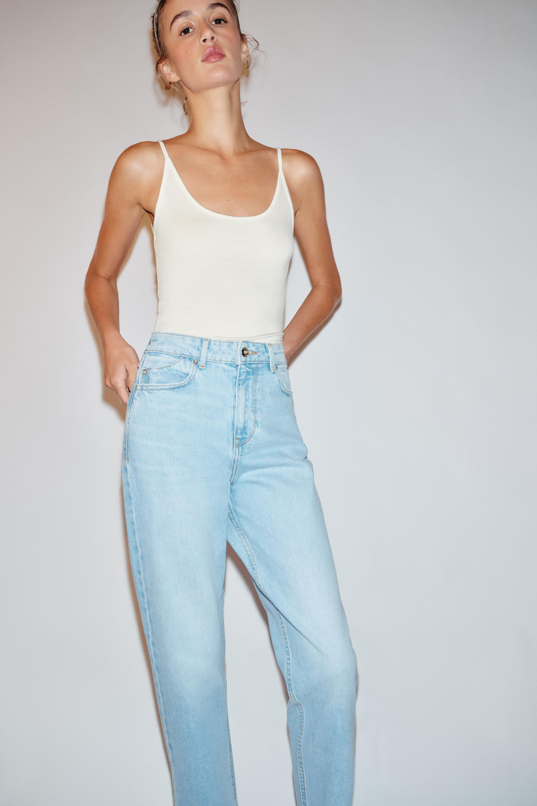 Z1975 HIGH-RISE MOM FIT JEANS | Zara US