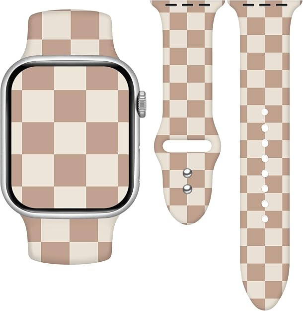 Watch Band Compatible with Apple Watch Series 10 9 8 7 6 5 4 3 Ultra SE for Women Men, Replaceabl... | Amazon (US)