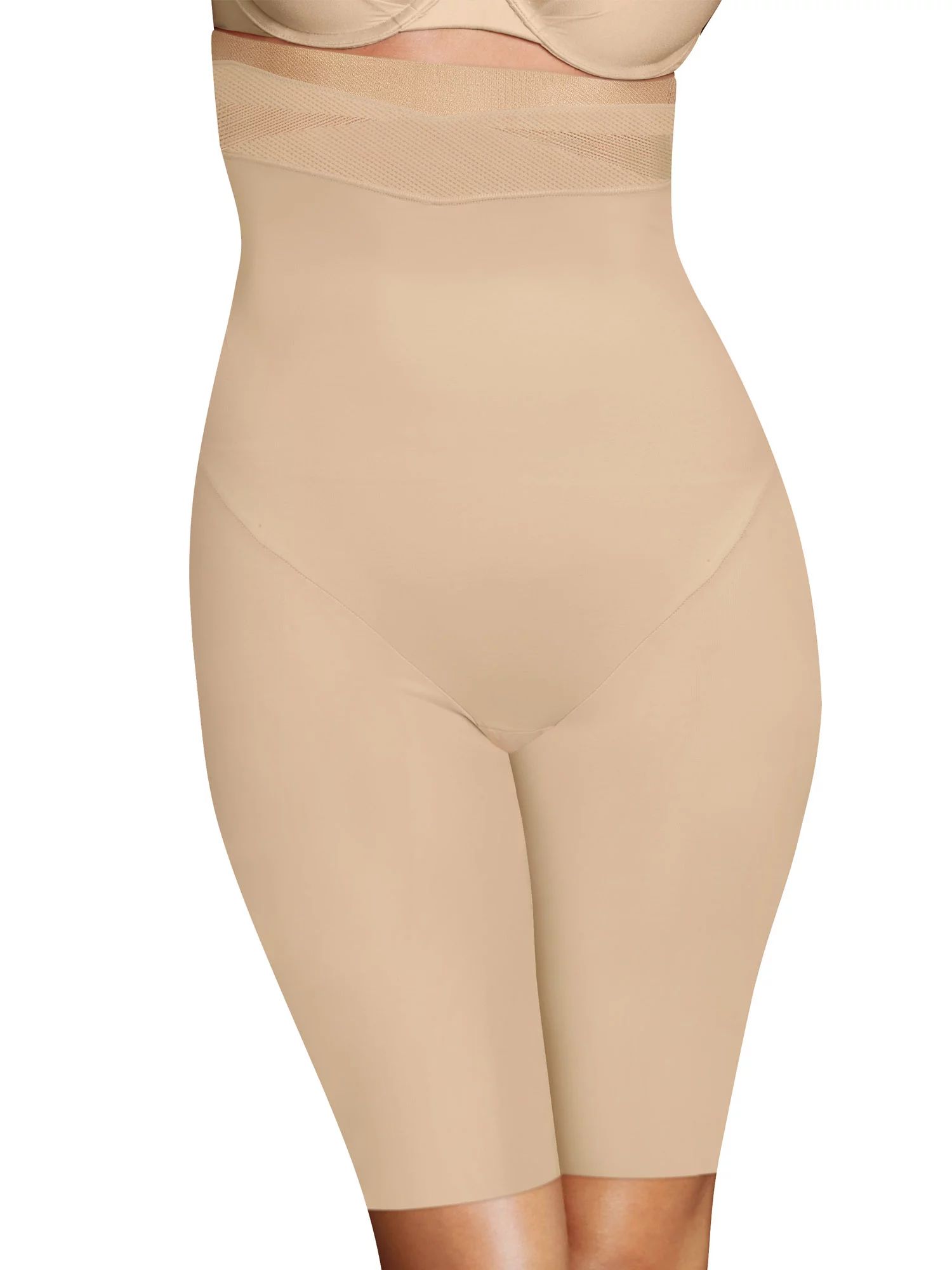 Women's Flexees Cool Comfort Anti-Cellulite Ultra Firm Hi Waist Thigh Slimmer FP0047 | Walmart (US)