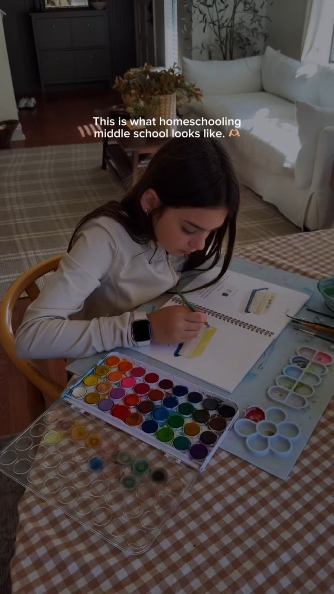 This is 7th grade. 🥹

Homeschooling middle school feels like holding space; close enough to guide, far enough to let her grow.

We choose gentle rhythms that meet her exactly in the season she’s in.

The lessons matter, yes — but the character taking shape behind the scenes matters even more.

And I’m so grateful for a front row seat to watch her become. 🤍

Comment HOMESCHOOL for links to our favorite homeschool supplies. 🔗

#homeschool #wildandfreefamily #homeschoolmom #homeschooling #homeschoolingmiddleschool