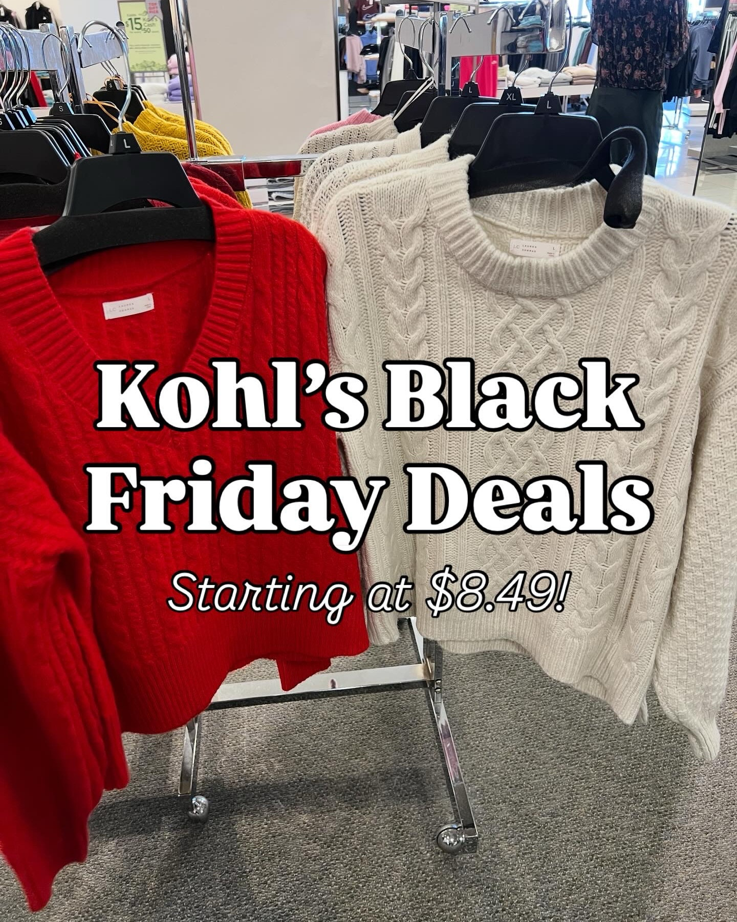 Kohls Black Friday deals! Use code GET15. For most of the juniors sweaters I’d size up one or two. Kids Christmas outfits and sweaters were a highlight as are the Lauren Conrad sweaters and the So fleece jackets! I’m a medium in these. #kohls 

#LTKGiftGuide #LTKCyberWeek #LTKHoliday