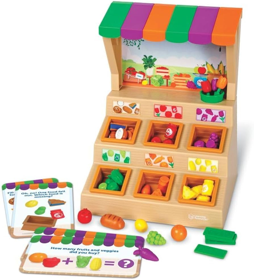 Learning Resources Mini Farmstand Sorting Set | Amazon (US)