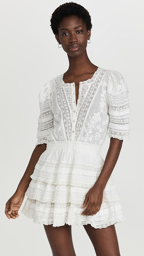 LoveShackFancy Quincy Dress | SHOPBOP | Shopbop