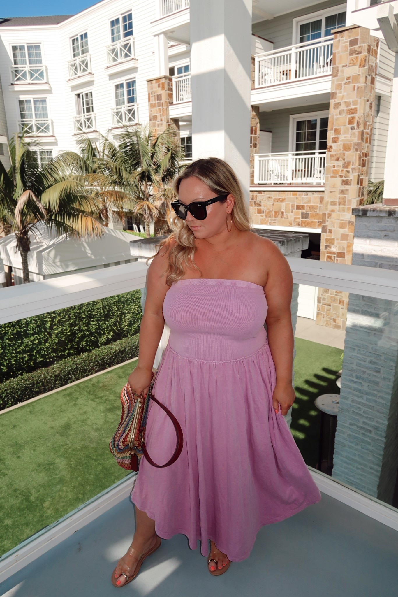 @American Eagle Outfitters tube dress- love this for casual days and travel! Easy to throw on as a coverup too! So lightweight! Size LARGE 

Petite style, travel style, summer dress, Spring outfit, spring break, vacation style, spring dress, midsize style, spring trends, coach bag 

#LTKSeasonal #LTKTravel #LTKMidsize