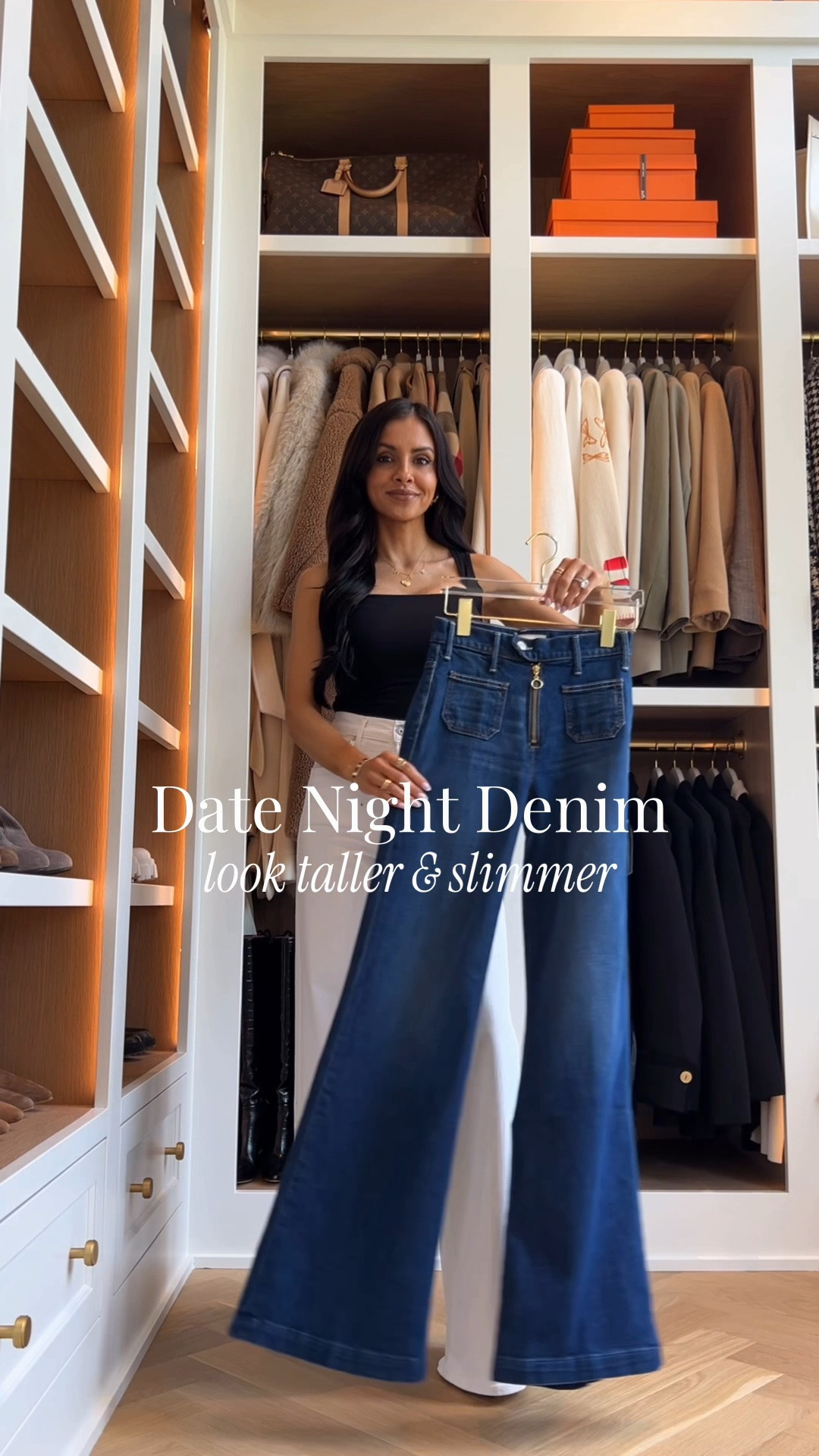 Date night jean’s that instantly make you look taller & slimmer 
Mother denim wearing a 23
Amazon tank wearing an XS
Gucci Giglio bag size small 
Revolve cropped trench wearing an XS

#LTKOver40 #LTKSeasonal #LTKmomlife