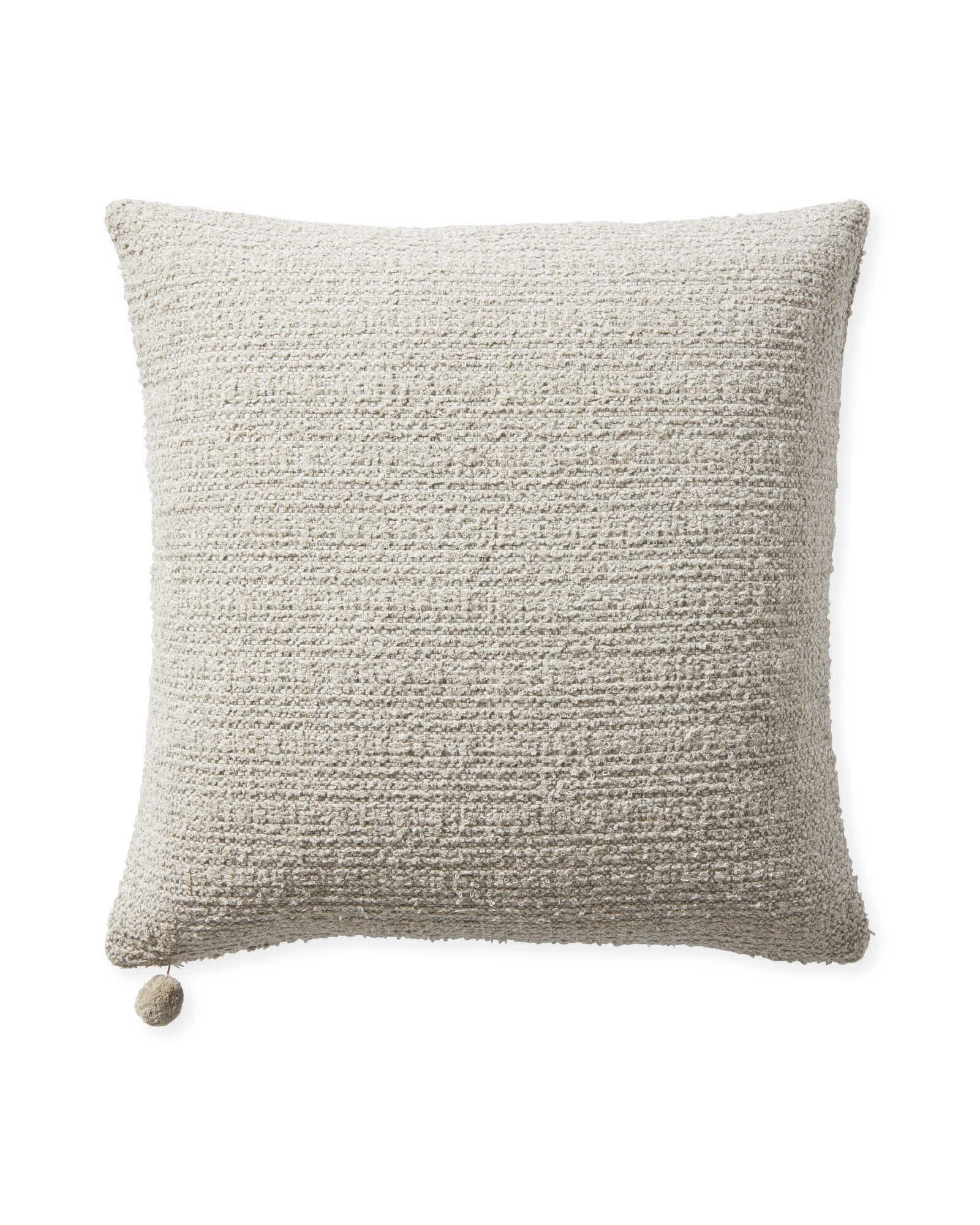 Perennials Textured Loop Pillow Cover | Serena and Lily
