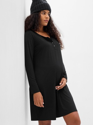 Maternity LENZING And Modal Cooling PJ Dress | Gap (US)