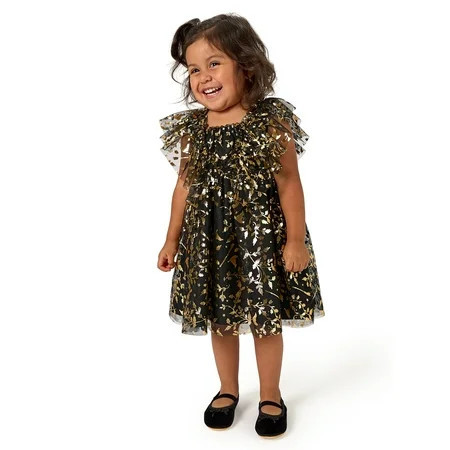 Modern Moments Toddler Girl Elphaba The Wicked Witch Of The West Dress, Sizes 12 Months - 5T | Walmart (US)