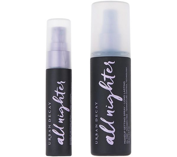 Urban Decay All Nighter Long Lasting Setting Spray with Travel | QVC