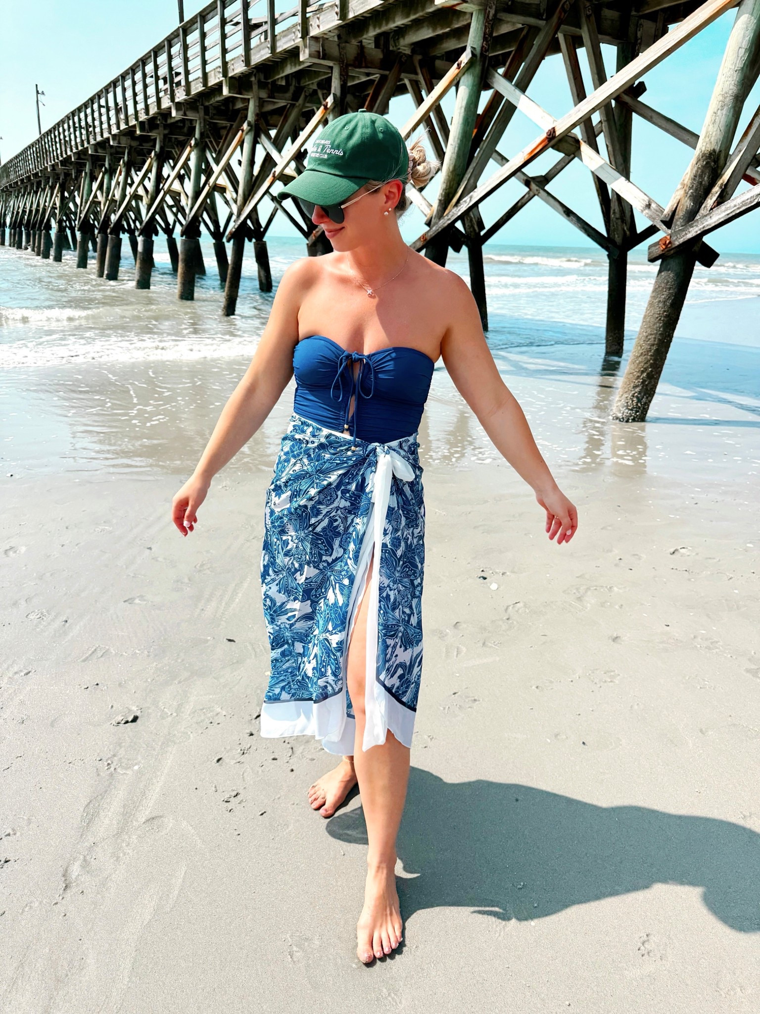 Linking similar sarongs and swimsuits but my exact hat is available 💙

Swimsuits, strapless swimsuits, sarong, beach vacation 

#LTKootd #LTKSaleAlert #LTKSwim