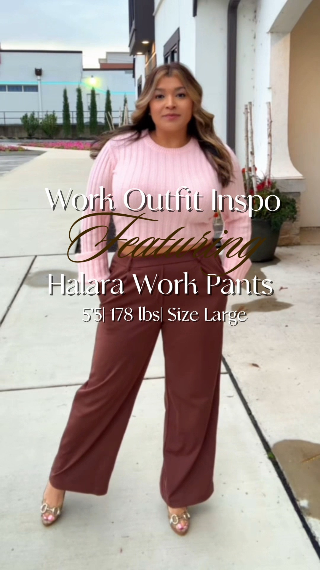 Curvy girl approved work pants😍

#workoutfitinspo
#workoutfit
#ootd
#corporatebaddie
#corporateoutfits

#LTKMidsize