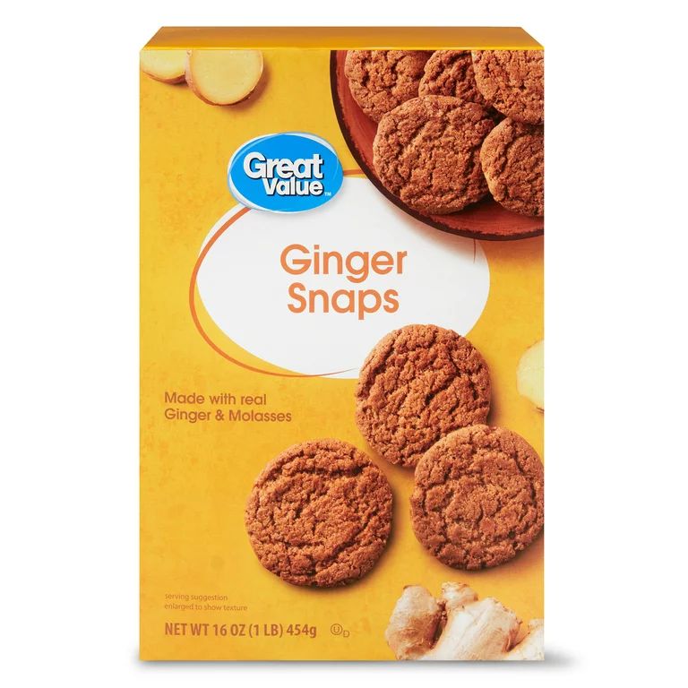 Great Value Ginger Snaps, 16 oz - Walmart.com | Walmart (US)