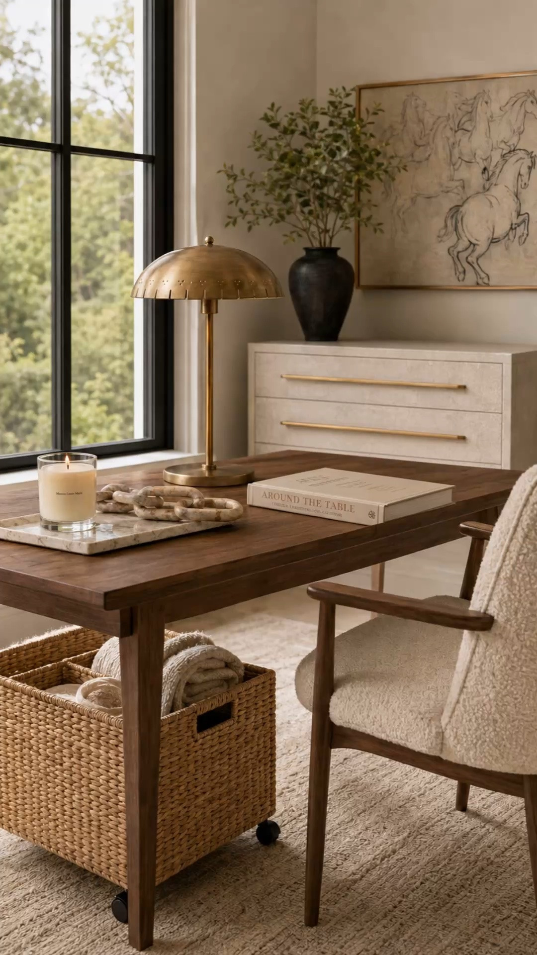 The kind of space that makes you want to slow down, light a candle, and stay awhile 🤎

#homedecor #midcenturymodern #homeofficeideas #neutralhome #cozyhome

#LTKHome #LTKSaleAlert #LTKSeasonal