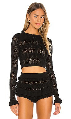 Tularosa Lana Sweater in Black from Revolve.com | Revolve Clothing (Global)