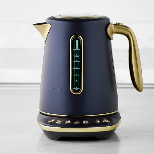 Breville Smart Kettle(TM) Luxe, Damson Blue & Brass | Williams-Sonoma