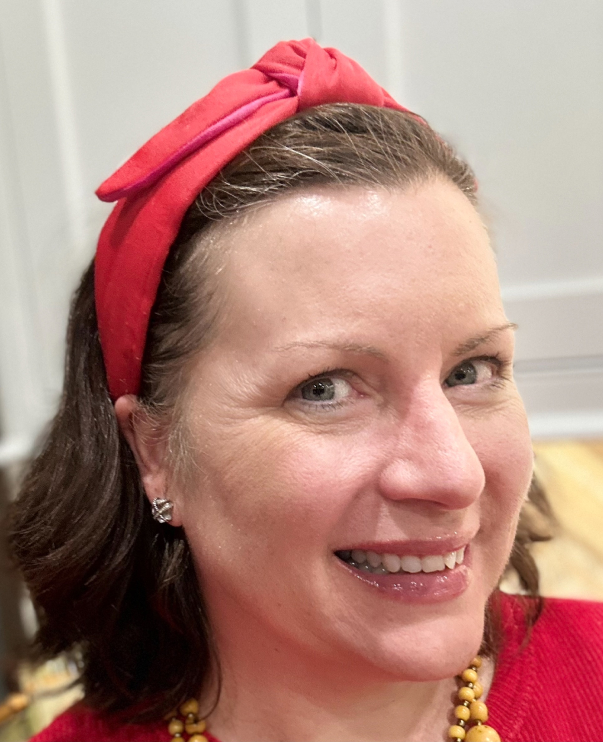 My favorite David Yurman earrings my friends gave me as a gift for my 50th birthday!!! Im wearing a Lele Sadoughi Veronica headband. I love her headbands! Color not available, but posted the links to different colors in this style! #headband #lelesadoughi #yurman #davidyurman

#LTKstyletip #LTKover40 #LTKplussize