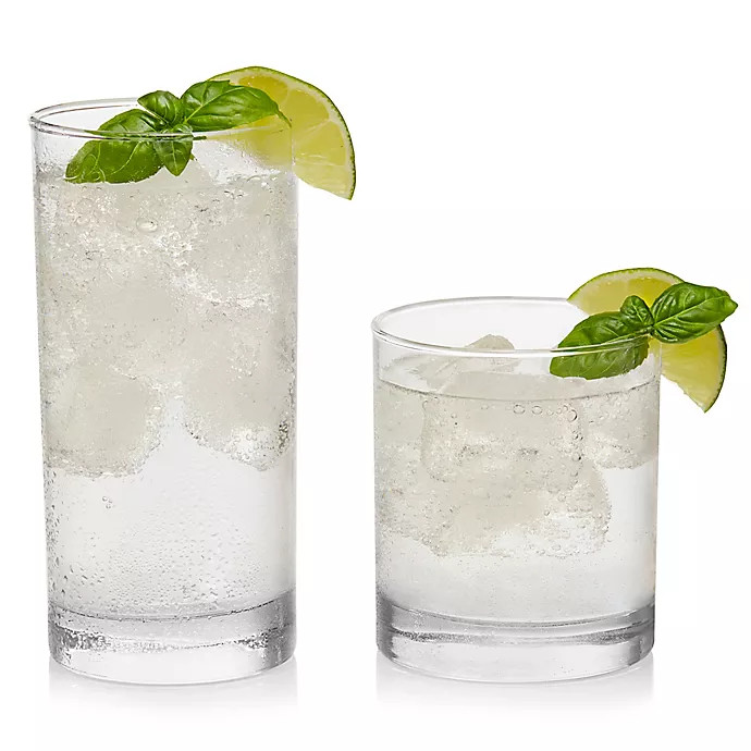 Libbey® Glass Province 24-Piece Drinkware Set in Clear | Bed Bath & Beyond