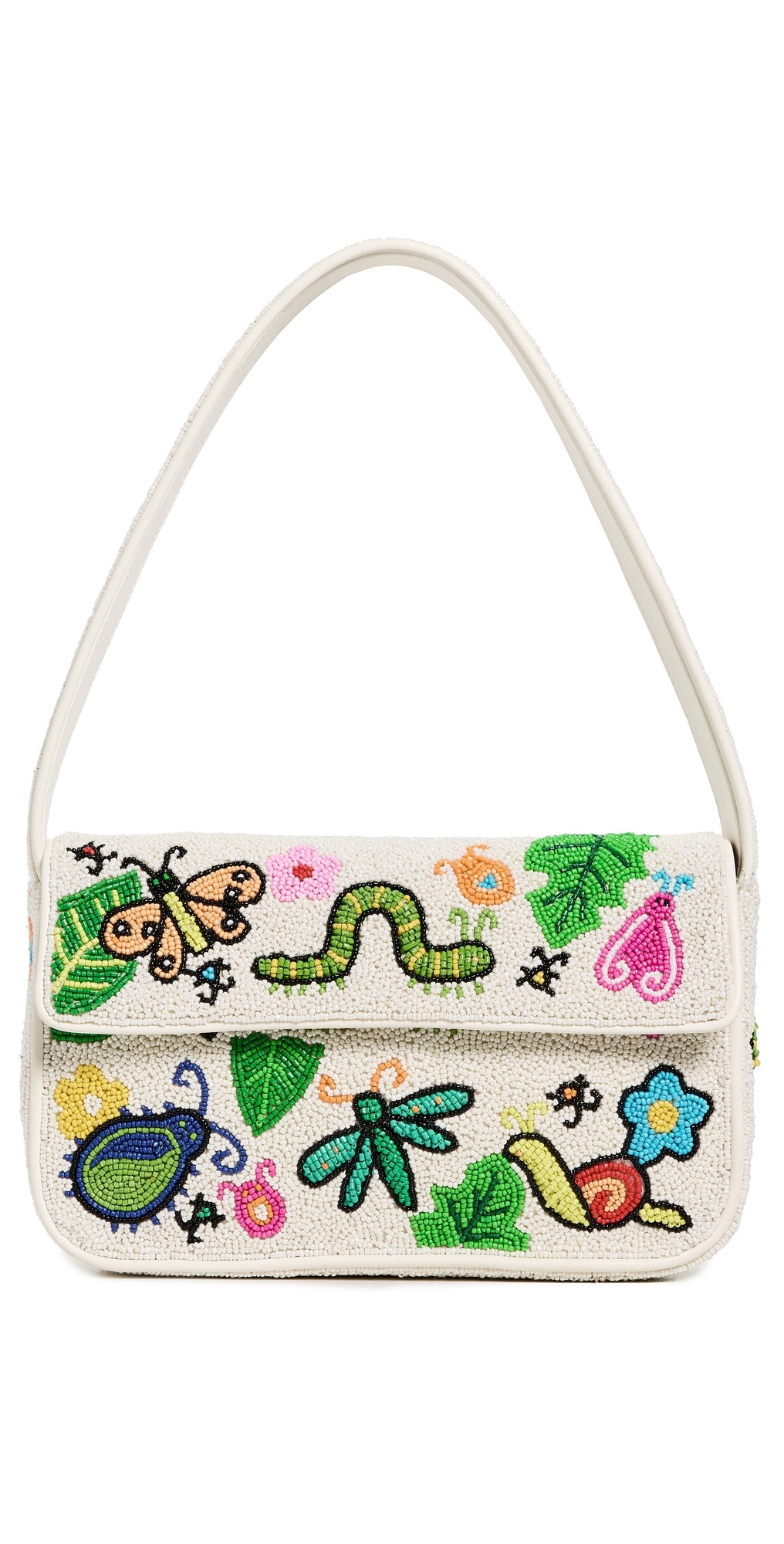 STAUD Tommy Beaded Bag Bug Out One Size | Shopbop
