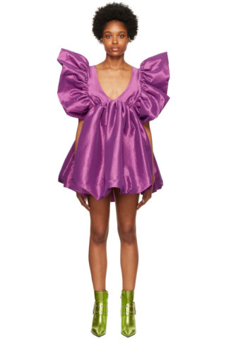 Kika Vargas - Purple Adri Minidress | SSENSE