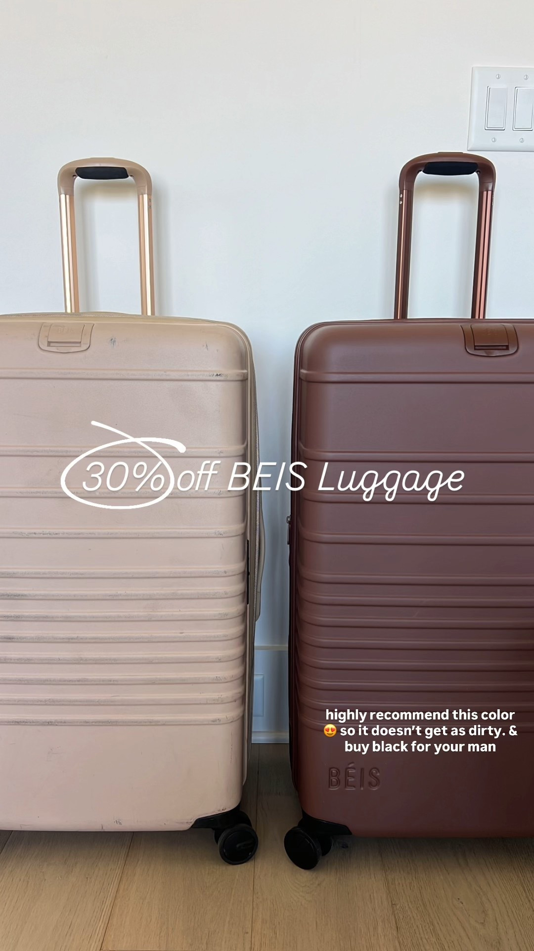 Beis luggage travel on sale highest discount all year! Never seen a sale this big 


#LTKSaleAlert #LTKTravel #LTKCyberWeek