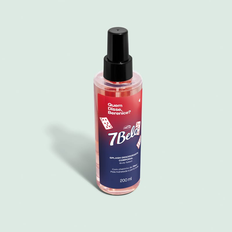 Body Splash Desodorante Colônia QDB 7Belo 200ml | QuemDisseBerenice (BR)