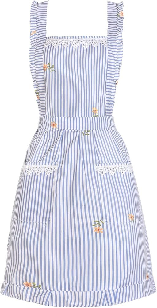 Funny Aprons for Women with Pockets, Kitchen Cooking Grilling Bbq Cute Chef Apron, Mothers Day Bi... | Amazon (US)