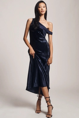 Bl-nk Florance Off-Shoulder Maxi Dress | Anthropologie (US)