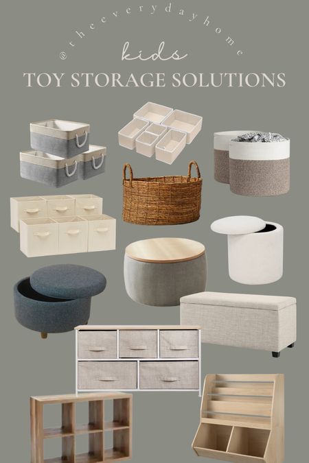 FUNCTIONAL TOY STORAGE SOLUTIONS 

#LTKkids #LTKhome #LTKfamily