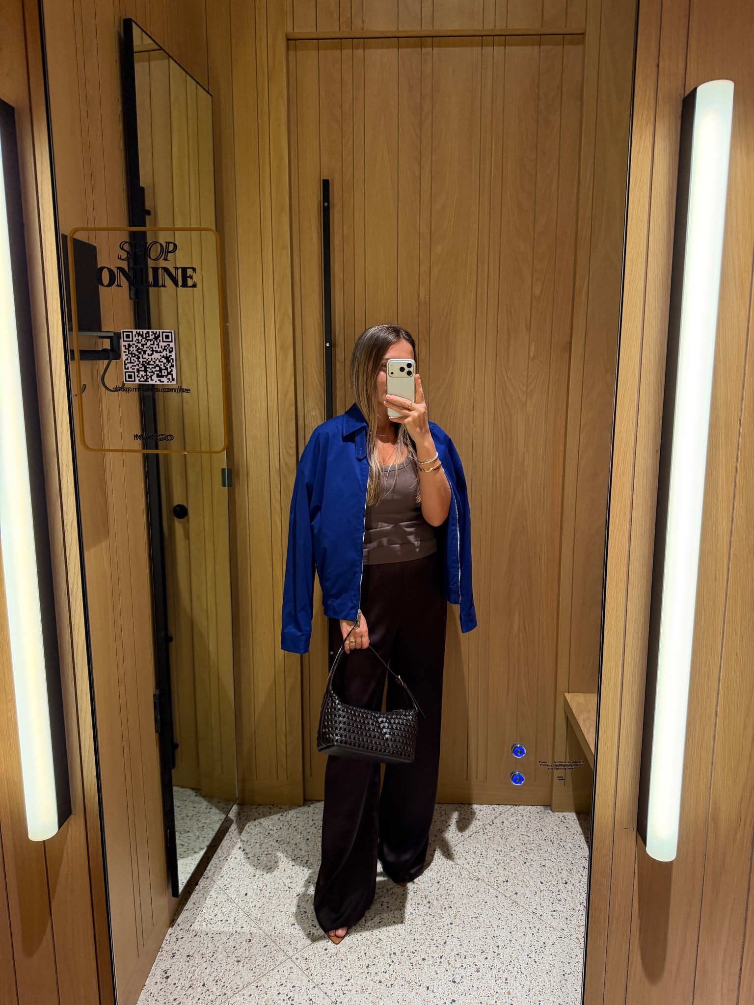 Viral Bomber Jacket from Hayley Bibber collaboration with Mango