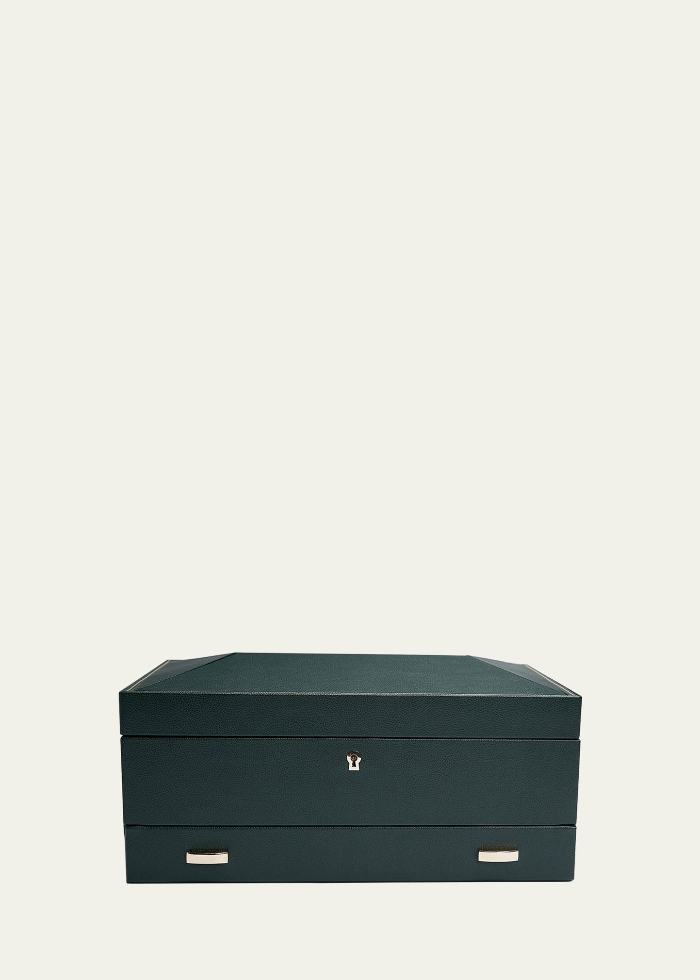 WOLF British Racing 10-Piece Watch Box with Drawer | Bergdorf Goodman