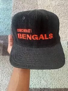 Vintage Cincinnati Bengals Corduroy Snapback Hat