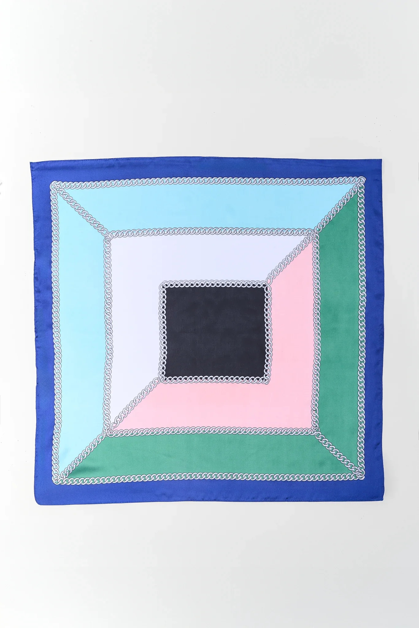 Color Block Printed Scarf | Avara