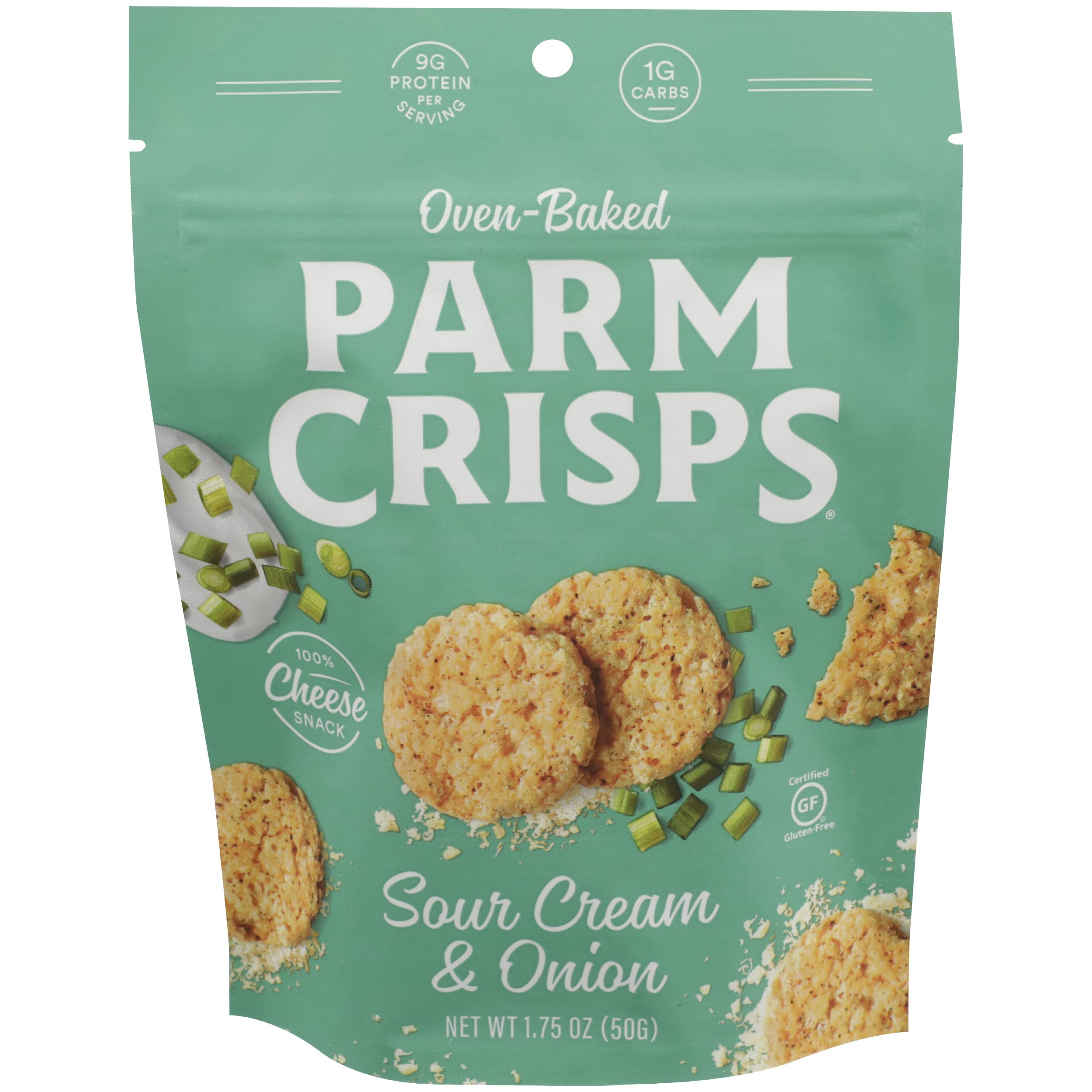 PARMCRISPS Sour Cream & Onion Crisps, 1.75 OZ | Amazon (US)