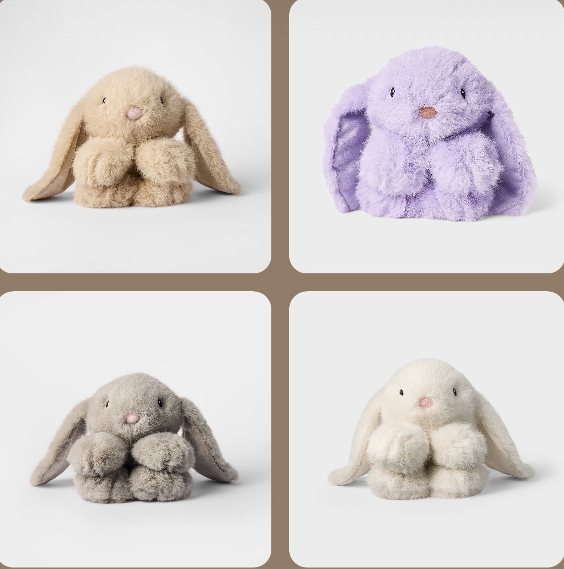 $5 plush bunny at Target! Runnnnnnn!

Easter basket. Gift ideas. Kids. Toddler. Stuffed animal. ￼

#LTKSeasonal #LTKKids