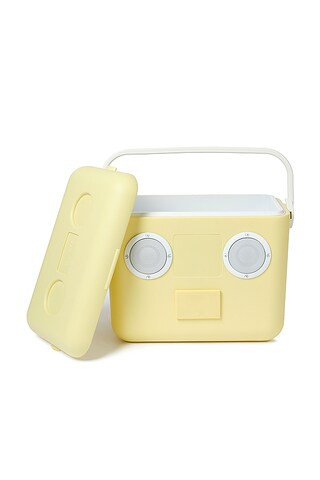 Sunnylife Beach Cooler Box Sounds in Utopia Pale Banana from Revolve.com | Revolve Clothing (Global)