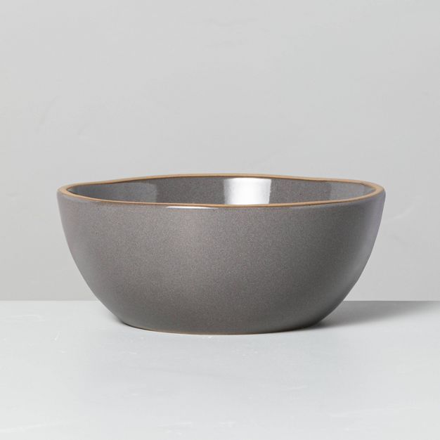 Stoneware Exposed Rim Cereal Bowl - Hearth & Hand™ with Magnolia | Target
