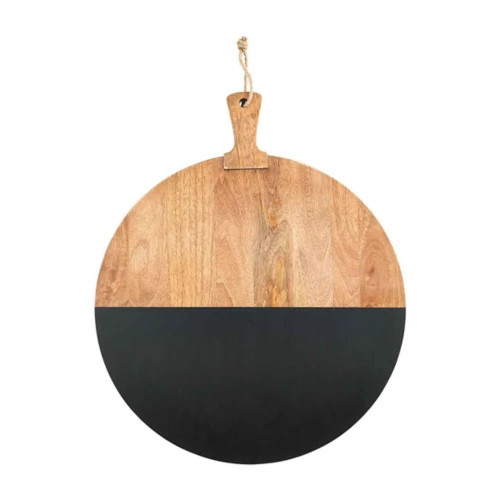 Mud Pie Black Wood Board | Scheels