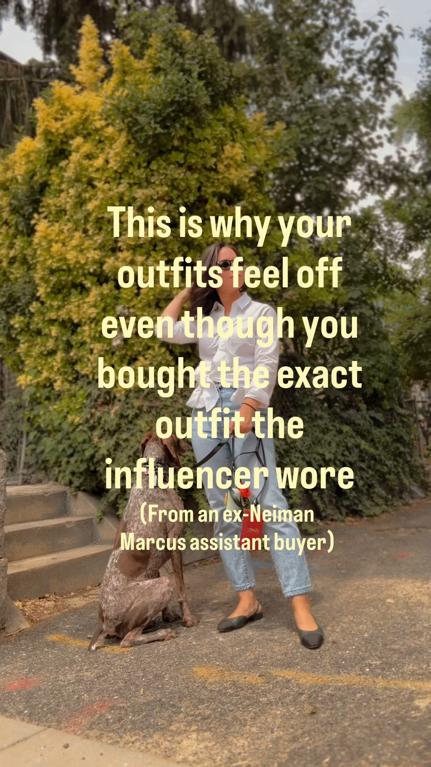 Why Your Outfits Feel Off | The Signature Accessory Fix

It's not the outfit — it's that you're missing the pieces that make it yours. Think about 3 accessories you'd consider your signature style and start building them into everything you wear. That's why the influencer's exact look works on her and feels off on you — her accessories are an extension of who she is, not an afterthought. #personalstyle #styletips #outfitideas #findyourstyle #howtostyle

summer outfit idea, casual chic outfit, hill hous amaris, white tee and jeans 

 #LTKootd #LTKstorytime #LTKPetite