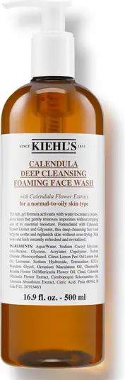 Kiehl's Since 1851 Calendula Deep Cleansing Foaming Face Wash for Normal-to-Oily Skin | Nordstrom | Nordstrom