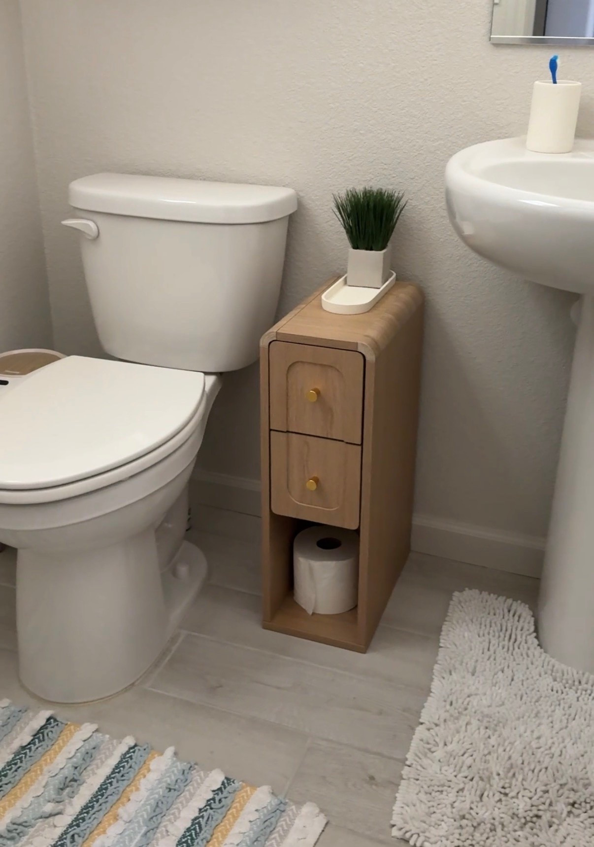 Small bathroom storage!

#LTKHome