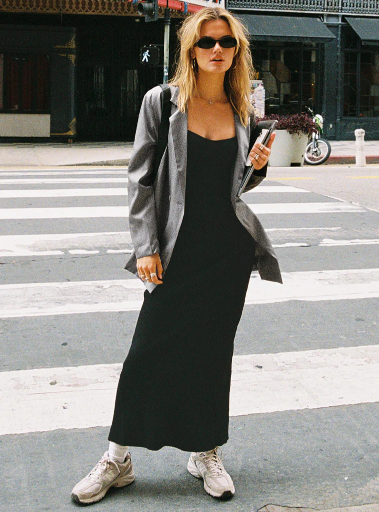 Deagon Blazer Grey | Princess Polly US