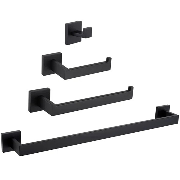 4 - Piece Bathroom Hardware Set | Wayfair North America