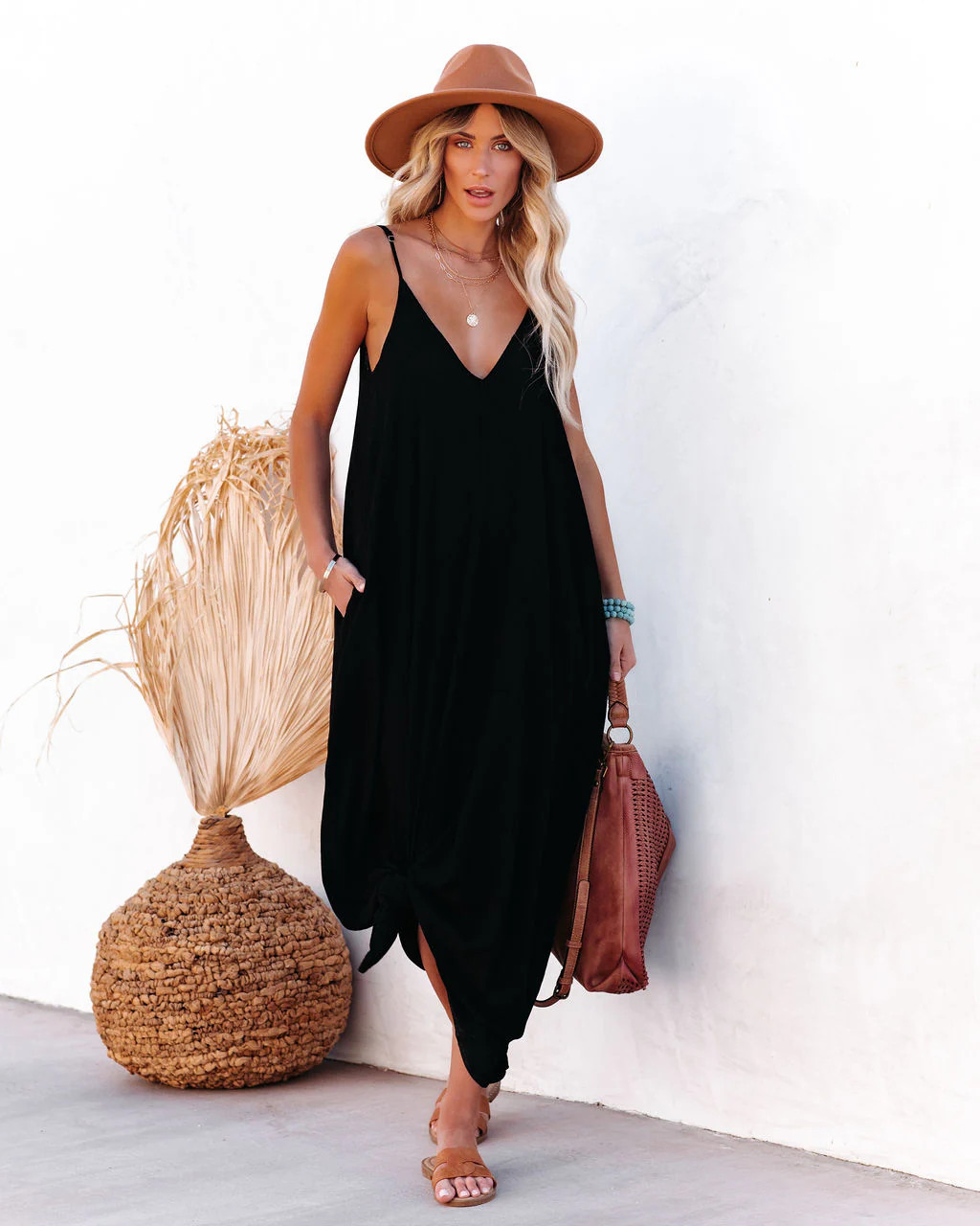 Olivian Pocketed Maxi Dress | VICI