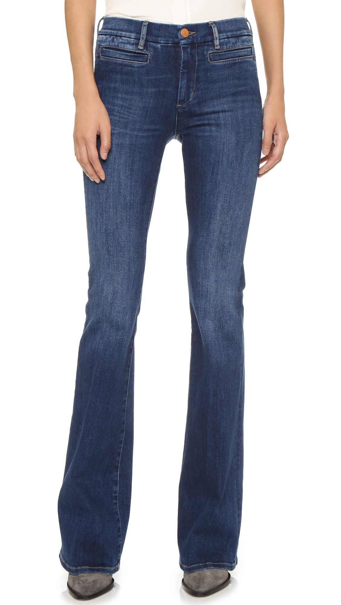 M.I.H Jeans The Marrakesh Flare Jeans - Clarice | Shopbop