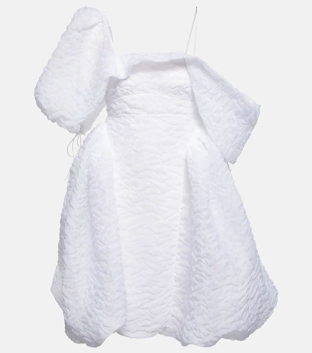 Snow draped cotton-blend minidress | Mytheresa (US/CA)